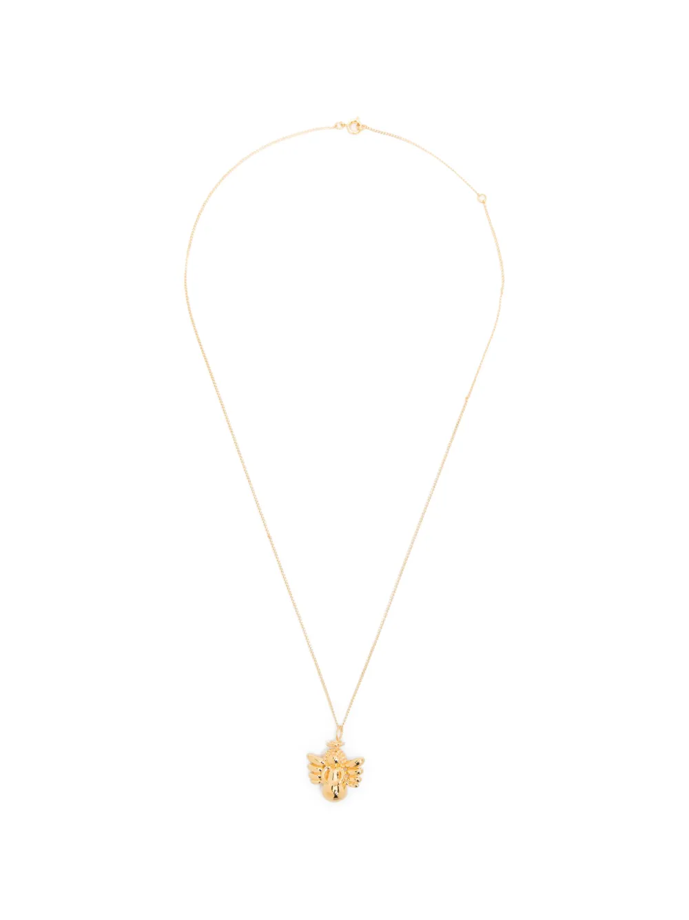 Completedworks Virgo Zodiac Balloon angel-pendant necklace - Oro