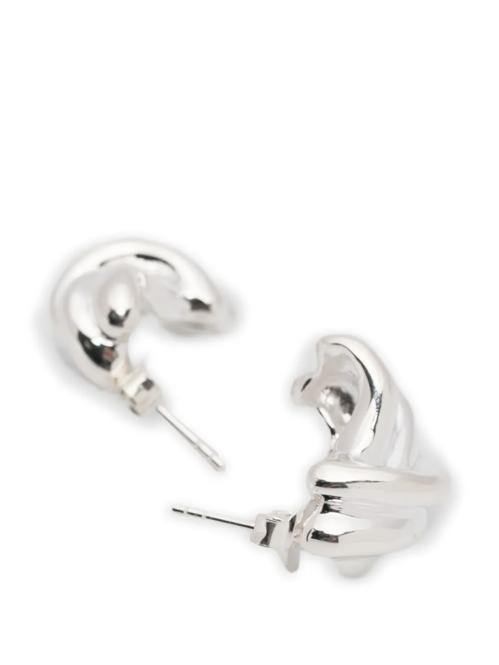 Completedworks Kettle Knot Earrings in Silver, view 3
