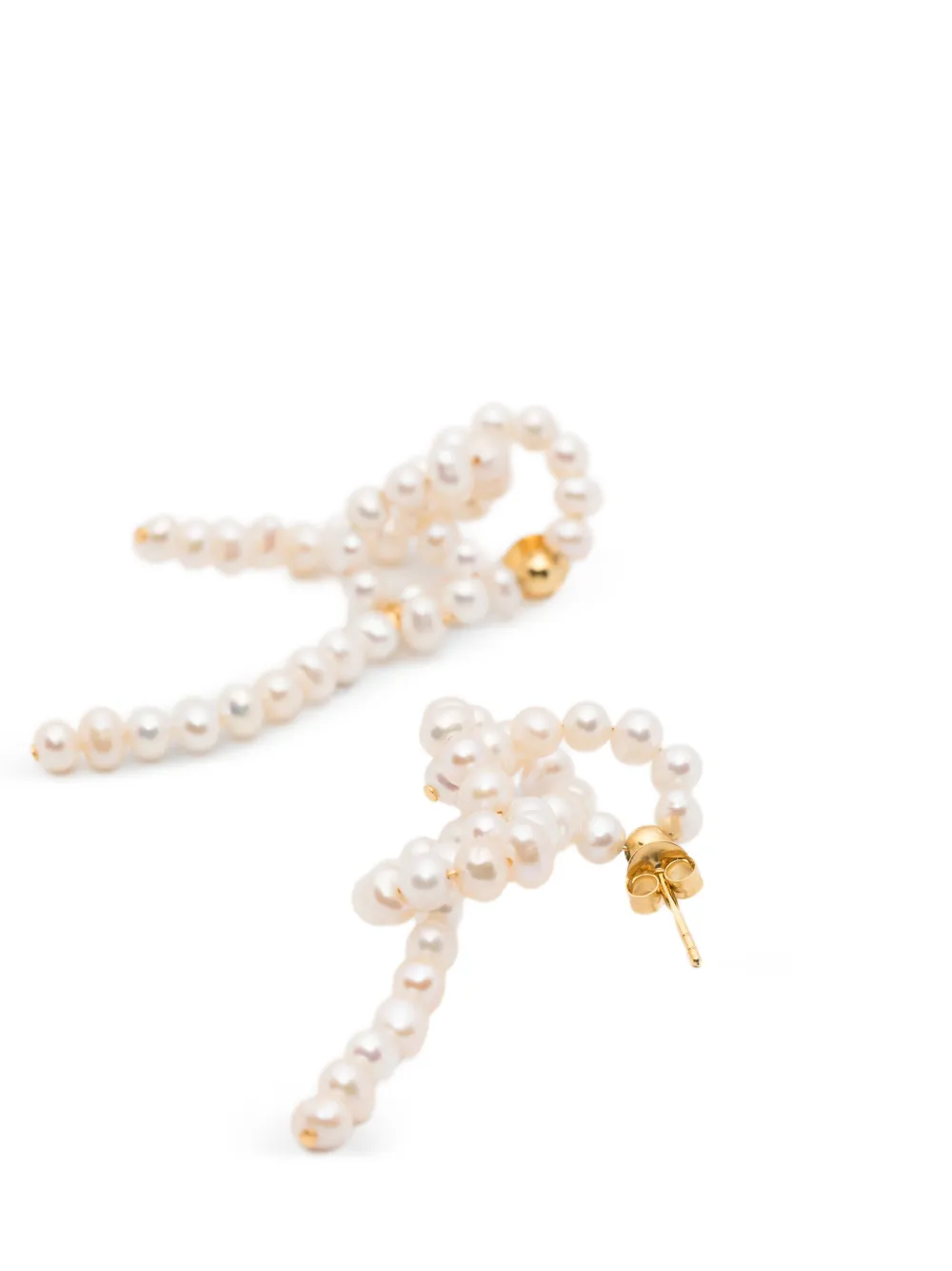  Completedworks Boucles D'oreilles à Détail De Perle 