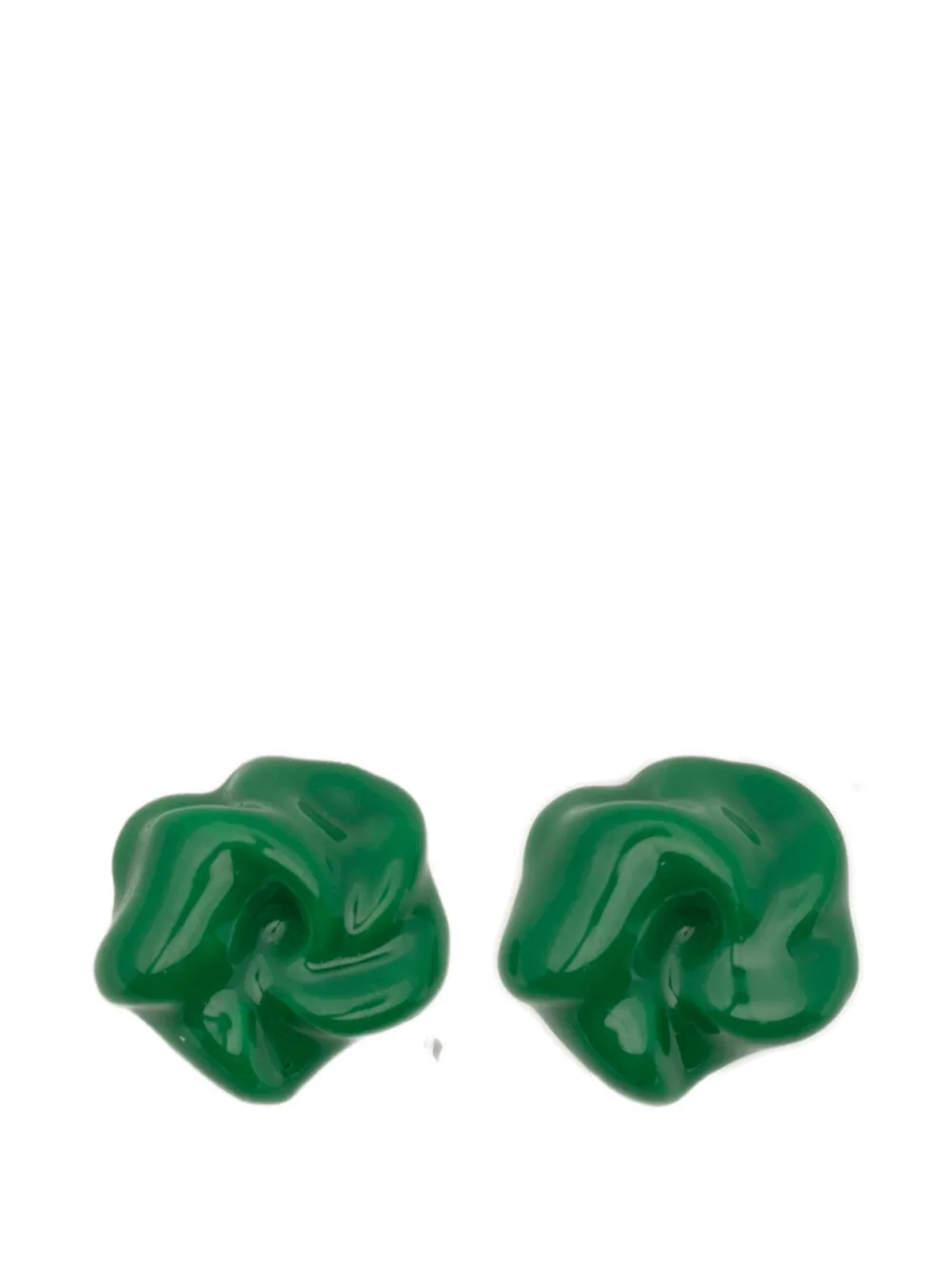 Completedworks The Depths of Time twisted earrings - Argento