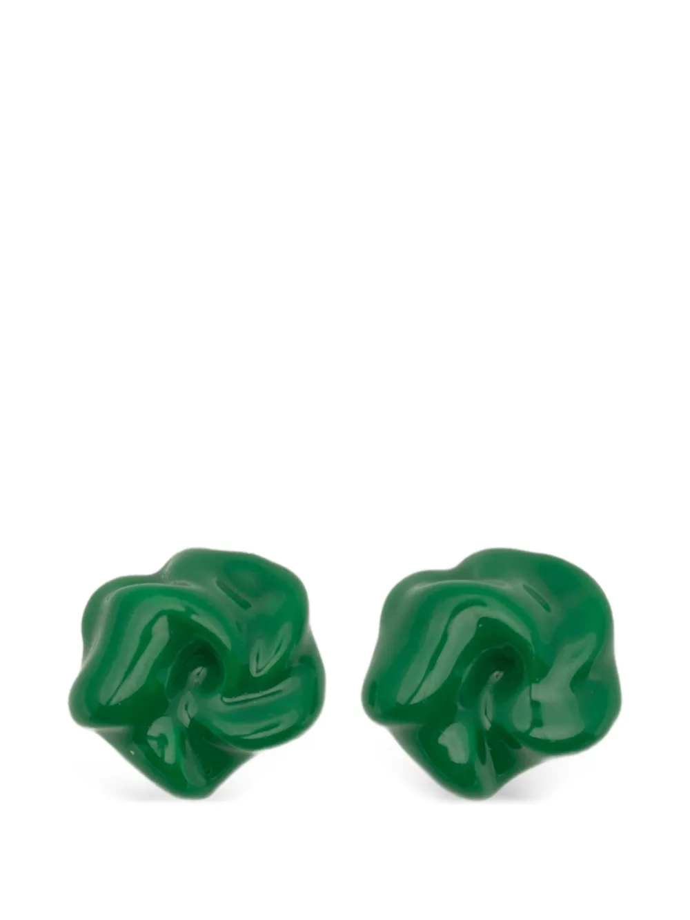 Completedworks The Depths of Time twisted earrings - Argento