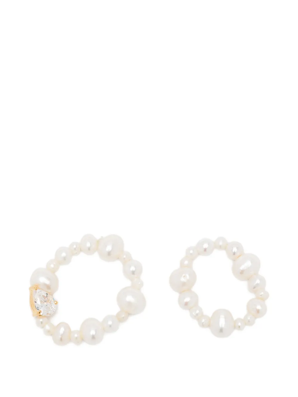 Completedworks The Exposure of Time ring (set of two) - Oro