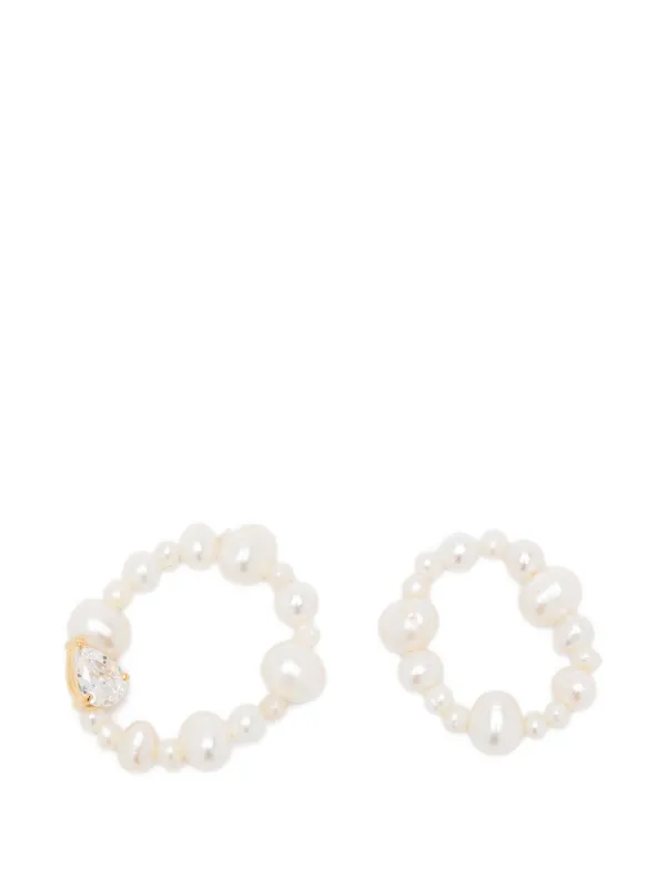 Completedworks The Exposure of Time Ring (set of Two) in Gold