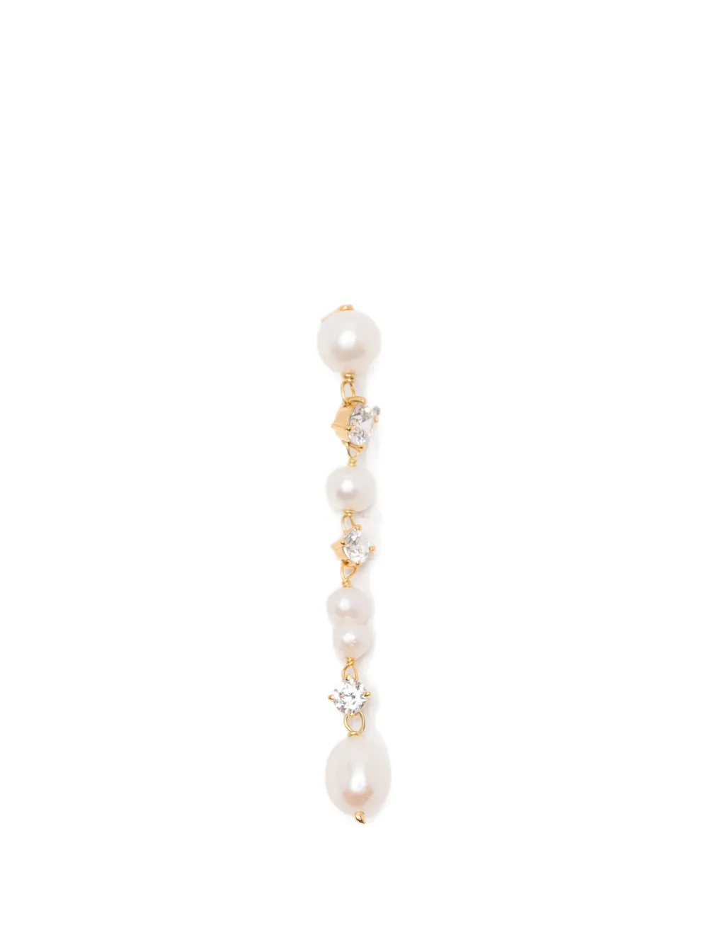 Completedworks pearl drop earrings - Oro