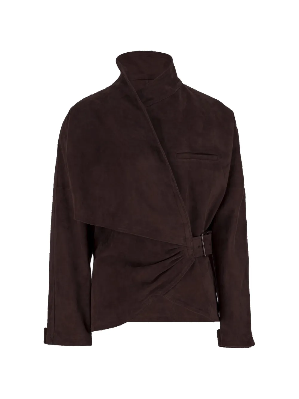DARKPARK Cindy suede contour jacket - Braun