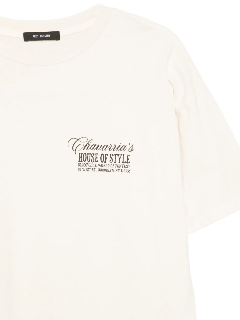 Willy Chavarria House Of Style T-shirt Beige