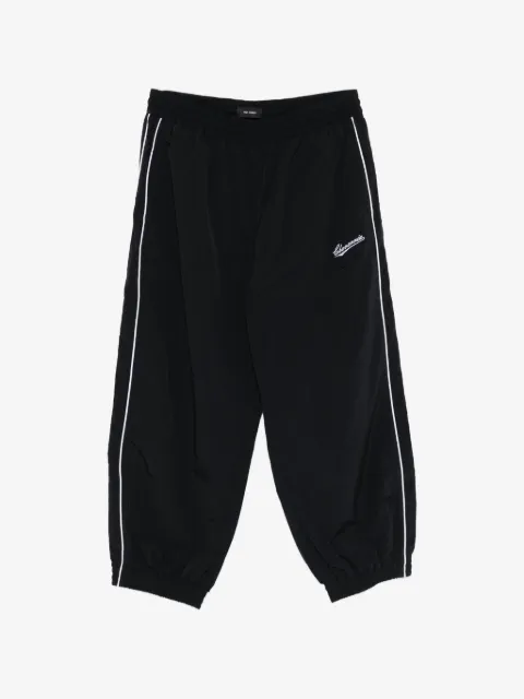Willy Chavarria pantalon à logo brodé