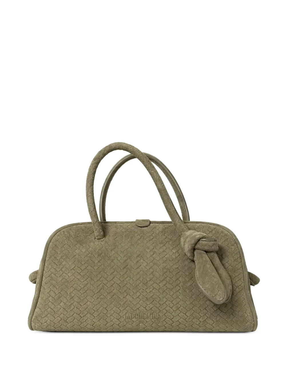 Jacquemus small Tourism knot tote bag - Verde