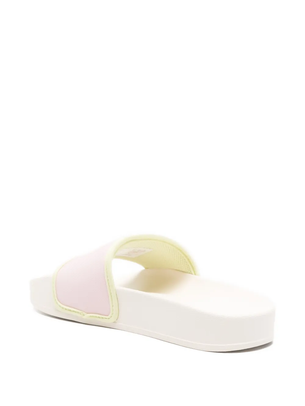 The North Face Kids Teenslippers met logo-bandje Roze