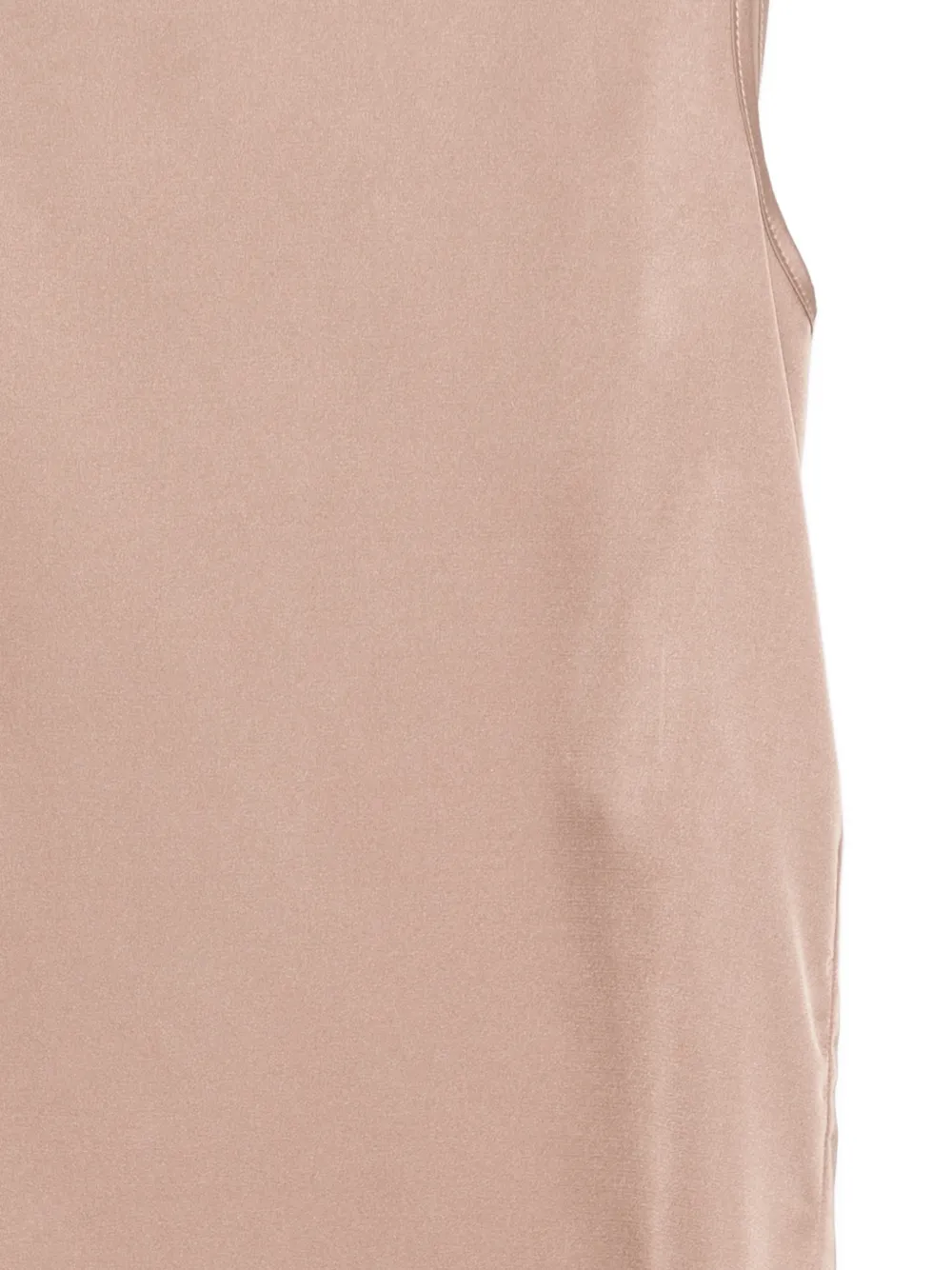  D.exterior Round-neck Sleeveless Top - Neutrals 