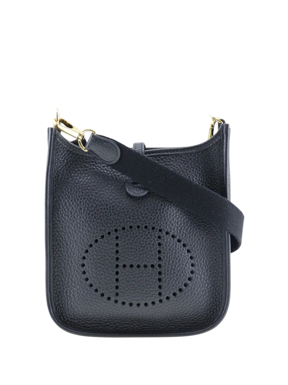 Hermès Pre-Owned 2020 Clemence Evelyne TPM crossbody bag - Nero