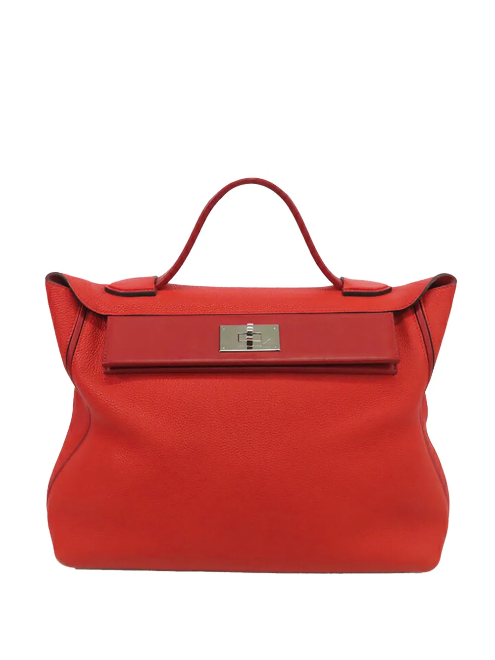 Hermès Pre-Owned 2019 Maurice and Swift 24/24 35 tote bag - Rosso