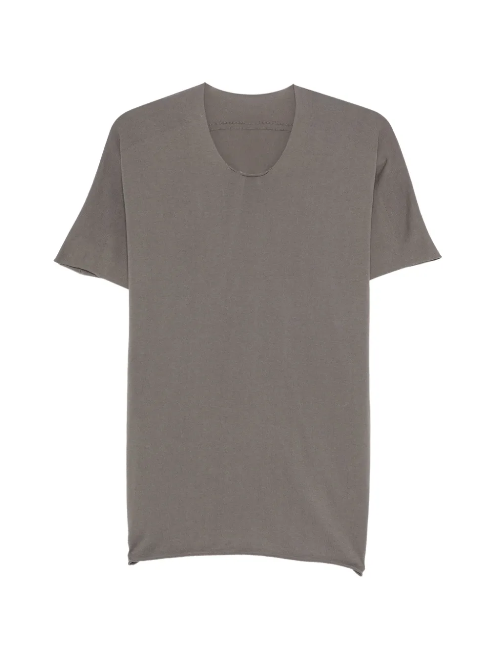 Label Under Construction Parabolic Crew-neck T-shirt In Gray