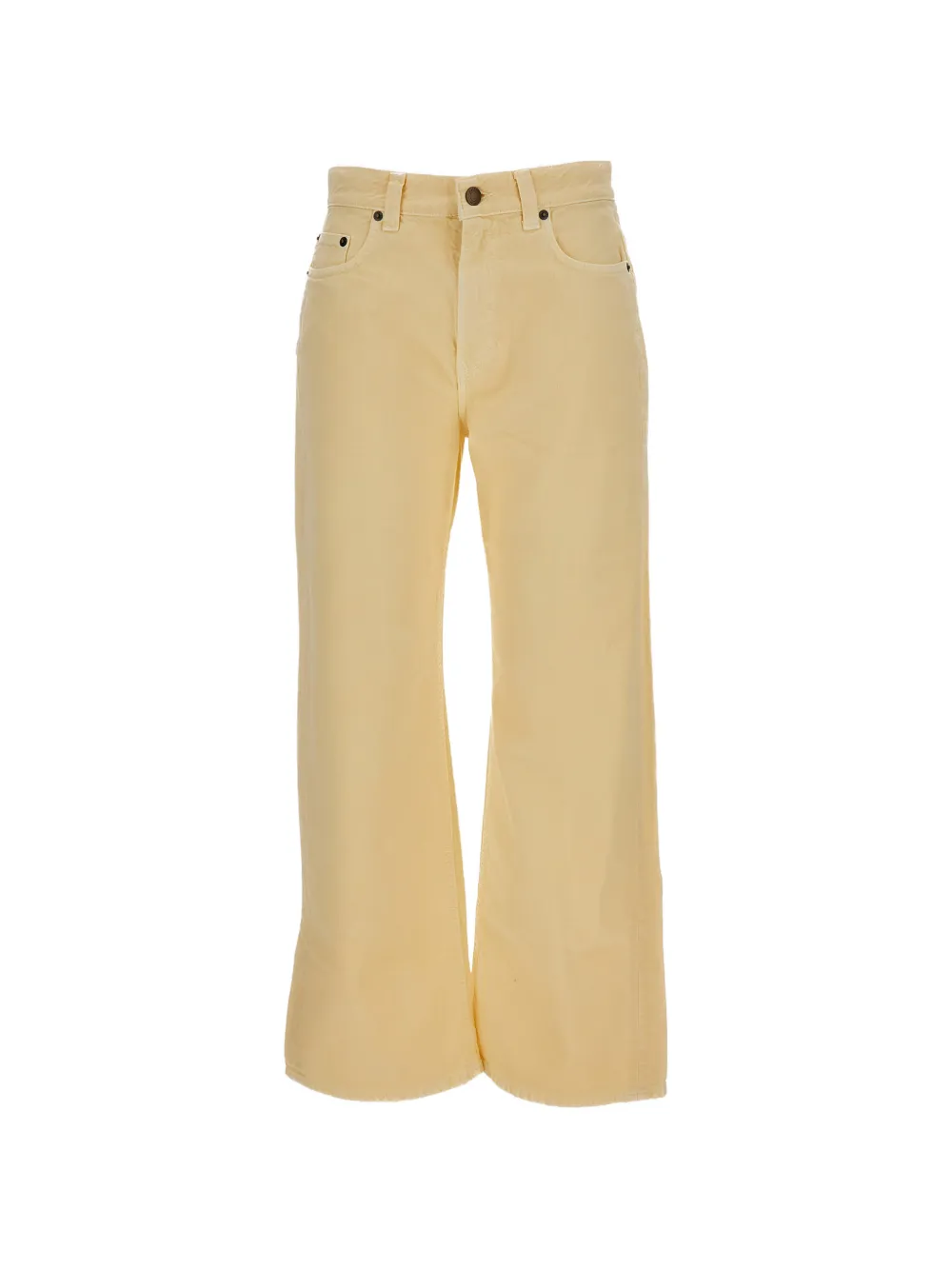 Haikure Winny Twill wide-leg jeans - Giallo