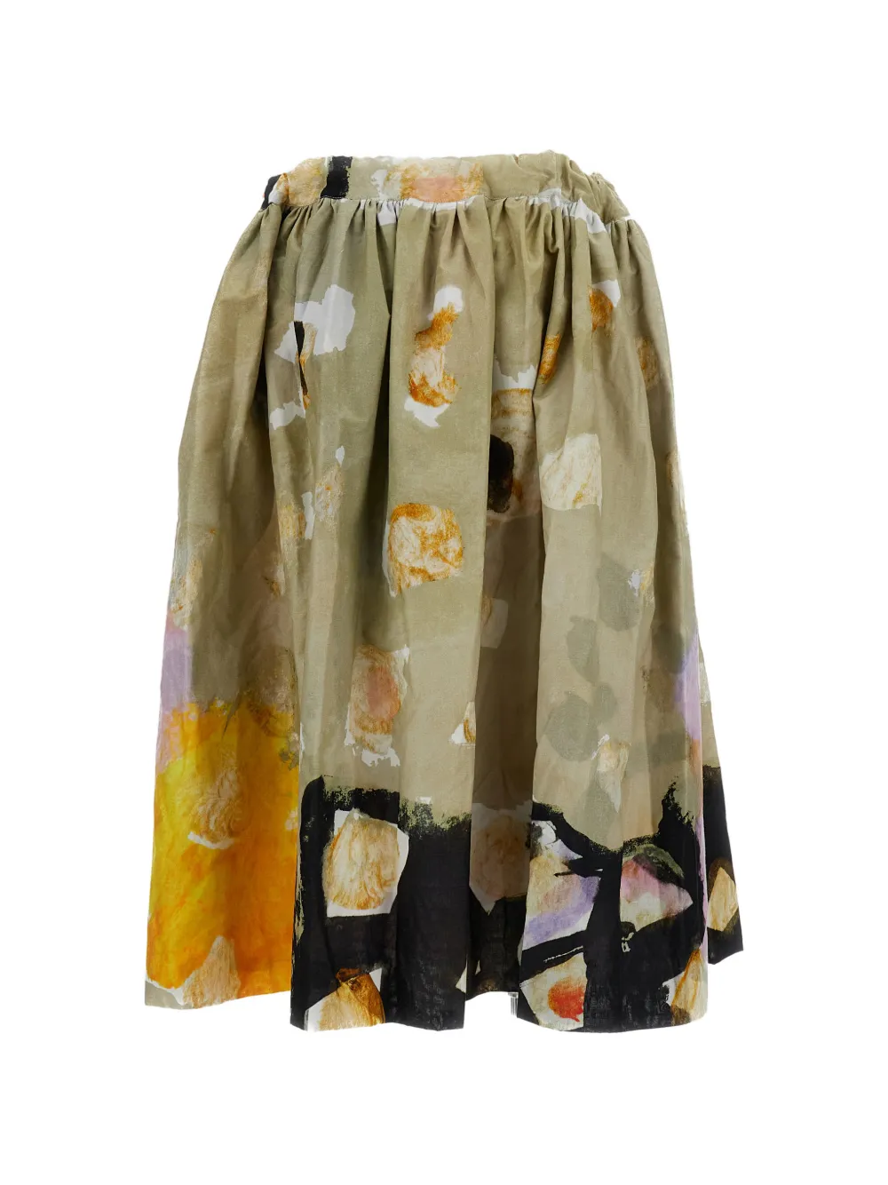  Daniela Gregis Floral-print Midi Skirt - Neutrals 