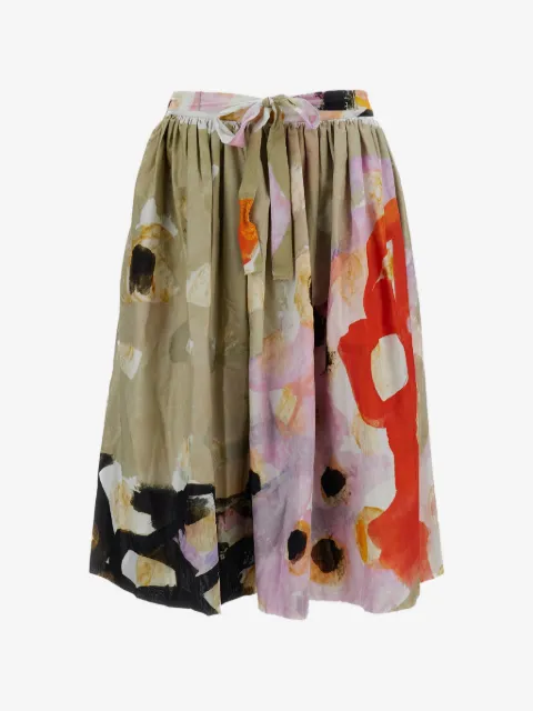 Daniela Gregis floral-print midi skirt