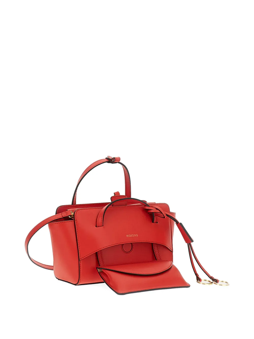  Hidesins Small Flap Tote Bag - Red 