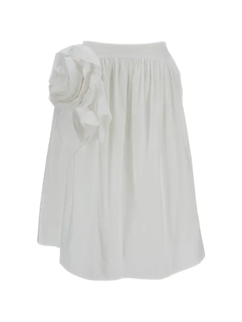Simone Rocha floral-motif midi skirt