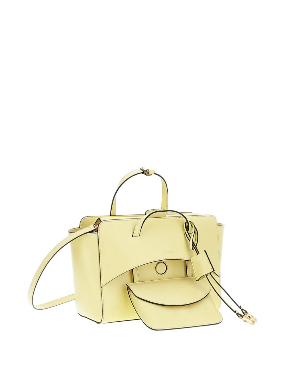 Hidesins Flap M Tote Bag - Yellow 