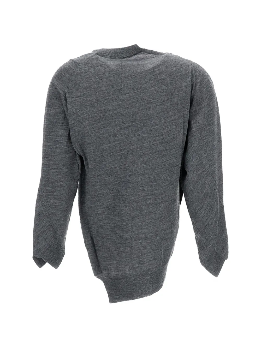 Junya Watanabe Asymmetric Button-up Cardigan in Grey, view 2