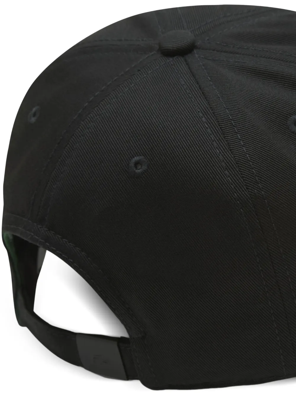Lacoste Kids Pet met geborduurd logo Zwart