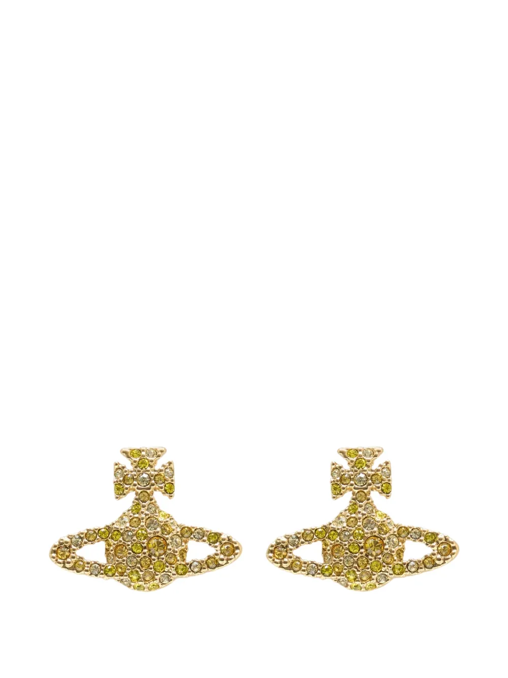 Vivienne Westwood Grace Orb stud earrings - Oro