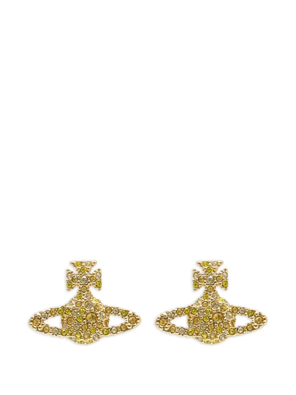 Vivienne Westwood Grace Orb stud earrings - Oro