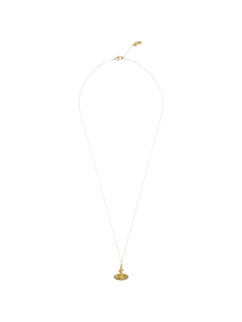 Vivienne Westwood small Grace Orb necklace - Oro