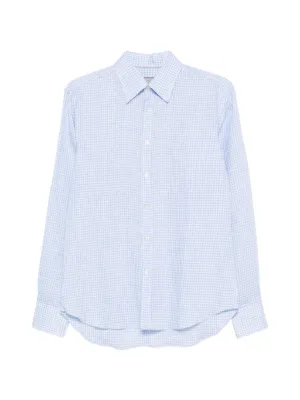 Auralee ストライプ シャツ | ブルー | FARFETCH JP