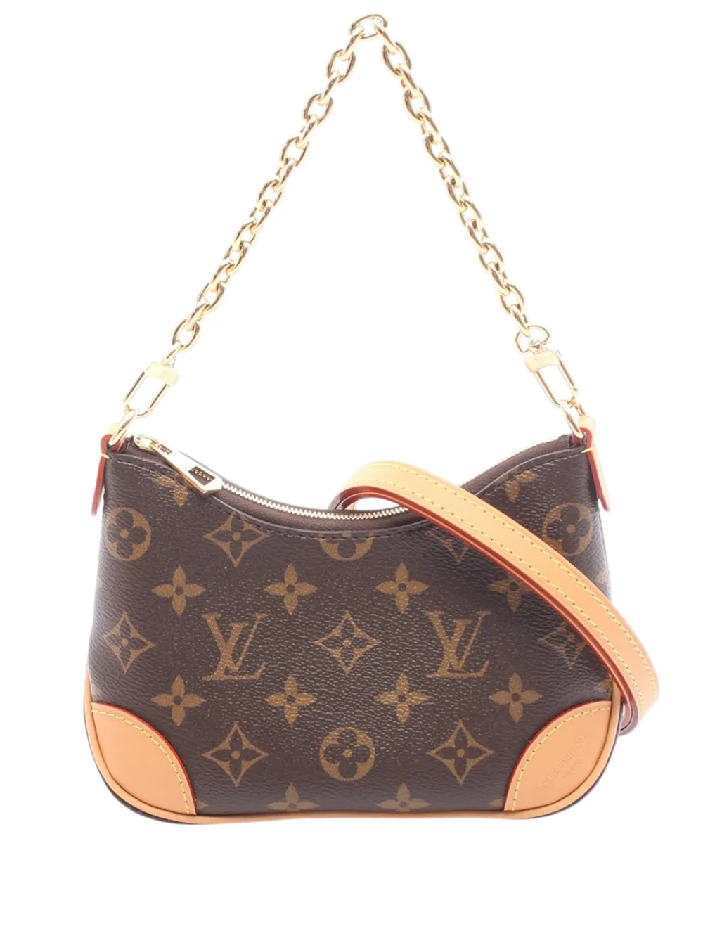 Louis Vuitton Pre-Owned 2021-2025 Monogram Nano Boulogne satchel - Marrone