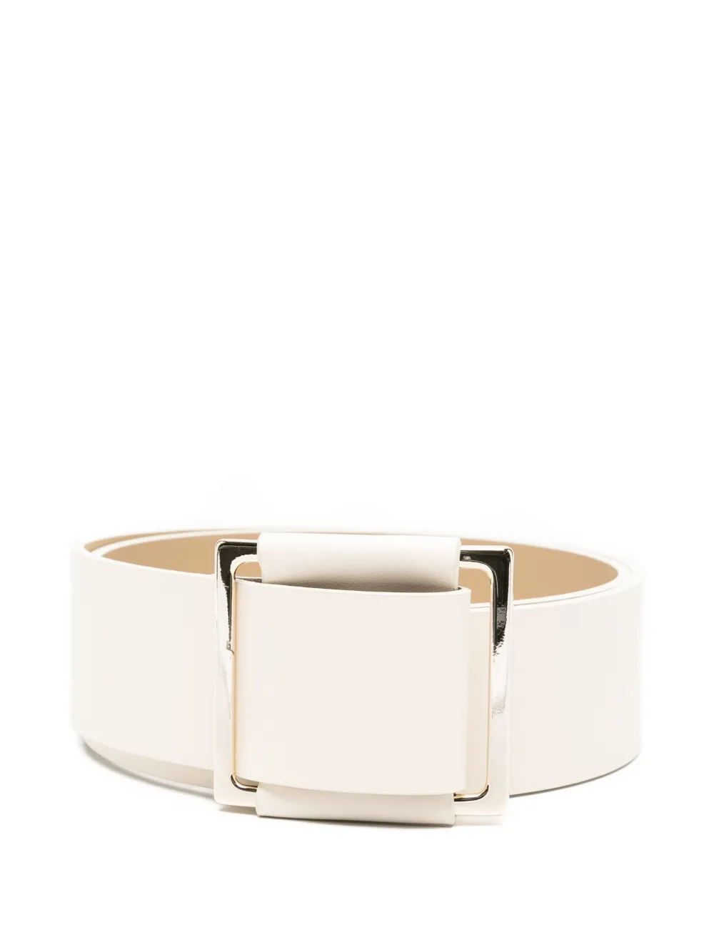 D.Exterior square-buckle belt - Toni neutri