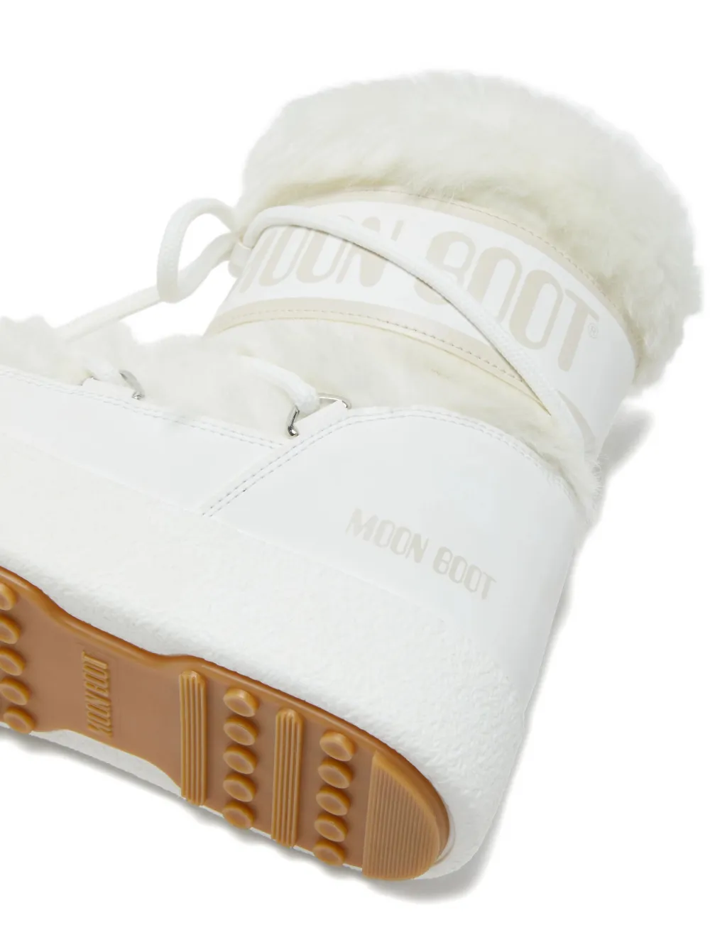 Moon Boot Kids Ltrack laarzen met logo Wit