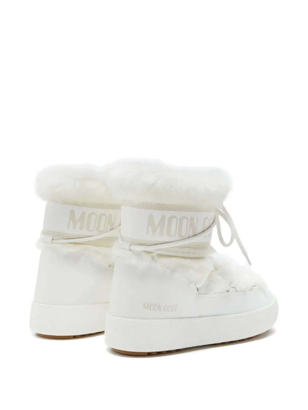 Moon Boot Kids Ltrack laarzen met logo Wit