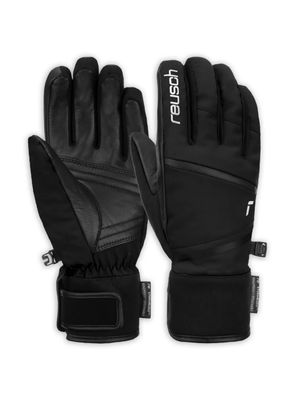  Reusch Leather Gloves - Black 