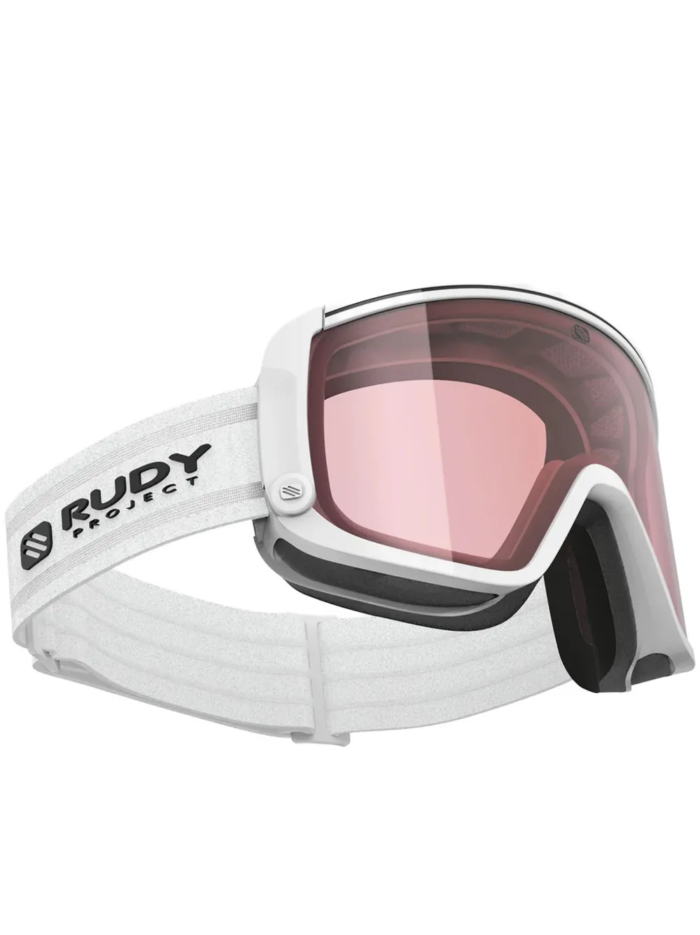  Rudy Project Spincut Rectangle Ski Googles - White 