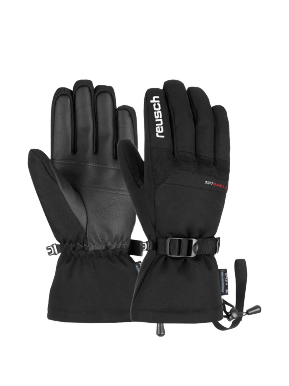  Reusch Outset R-tex Buckle-strap Gloves - Black 