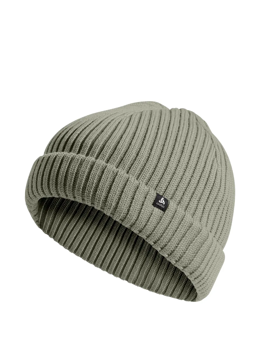 ODLO ribbed-knit beanie hat - Verde