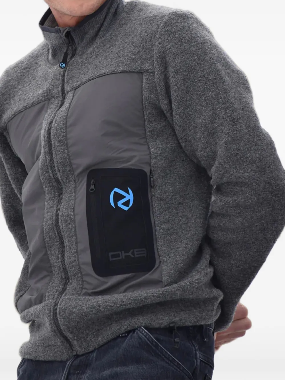 DKB Arrow Thunder zip-pocket jacket - Grau