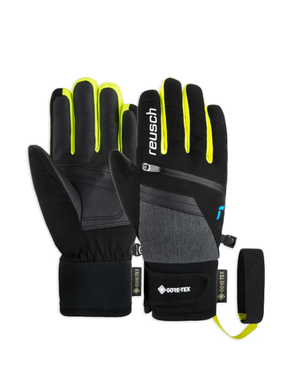  Reusch Kids Travis Gore-tex Gloves - Black 