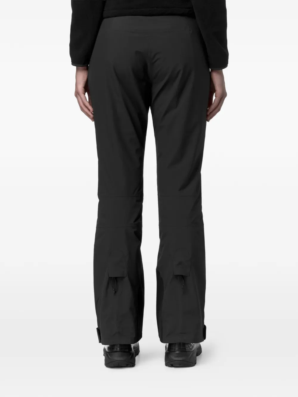 K-Way Leros skibroek met logo Zwart