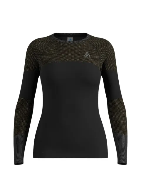 ODLO panelled long-sleeved top