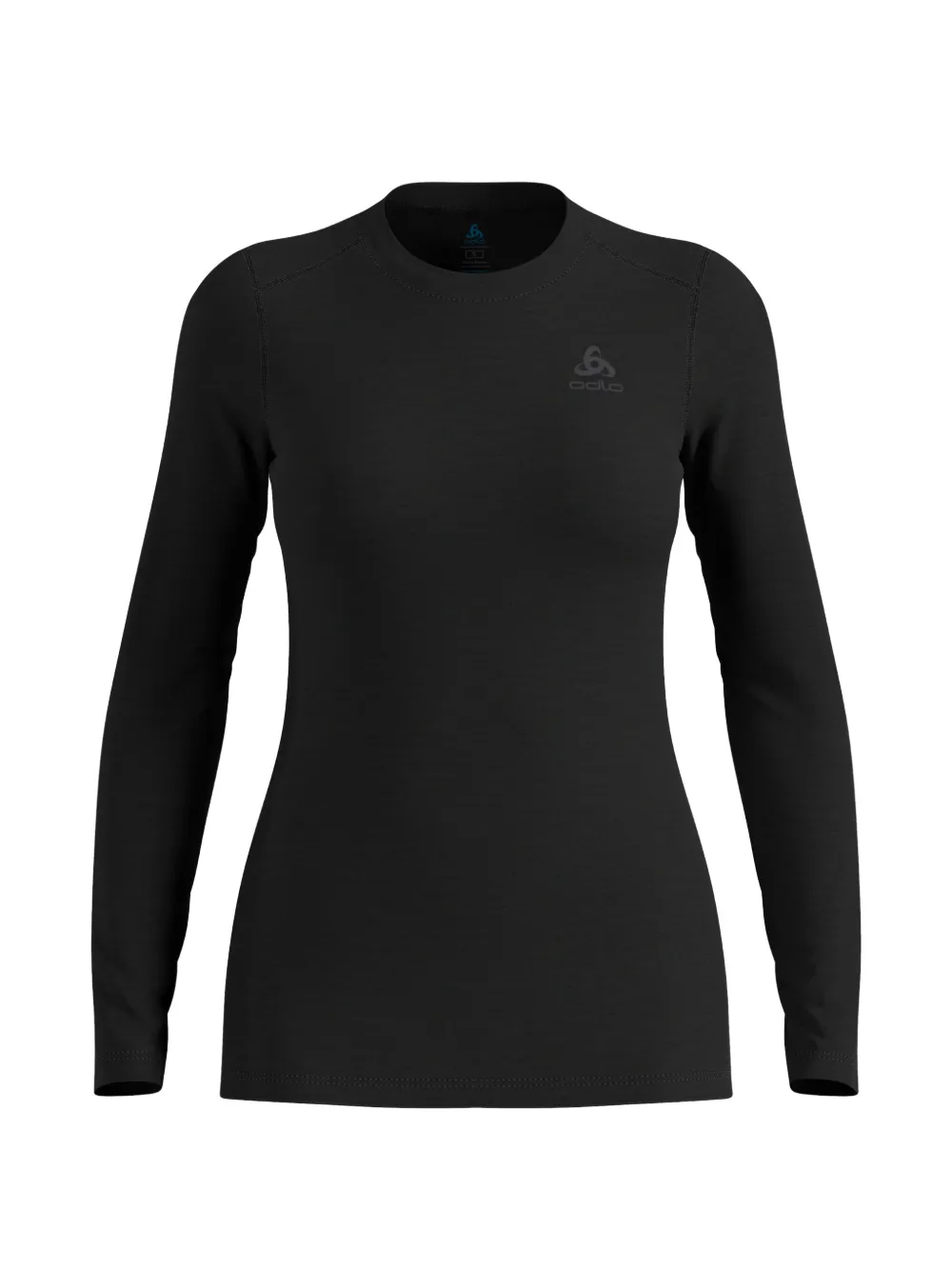 ODLO long-sleeve T-shirt - Schwarz