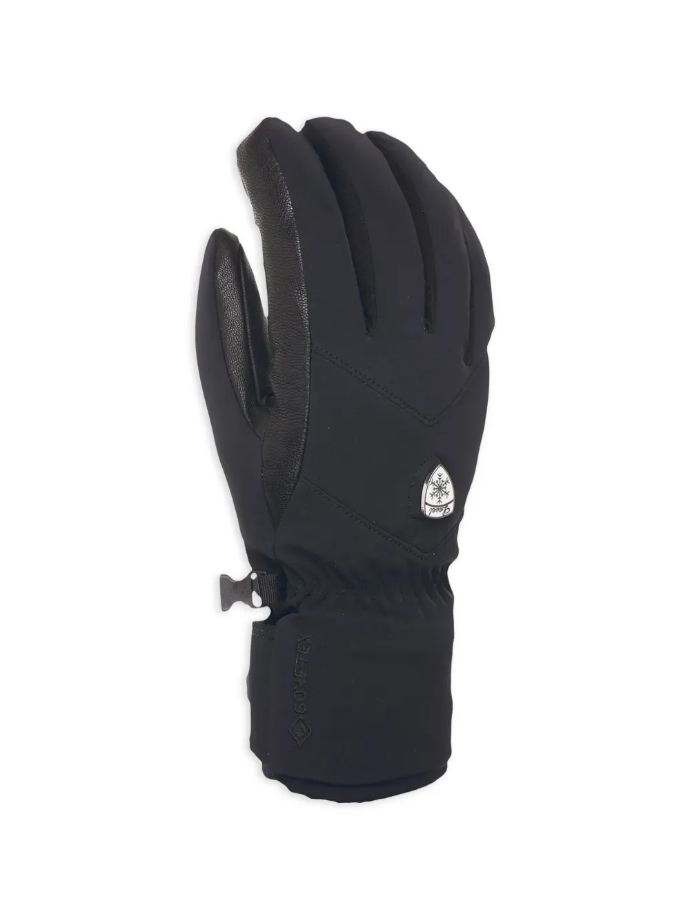 Level panelled gloves - Nero