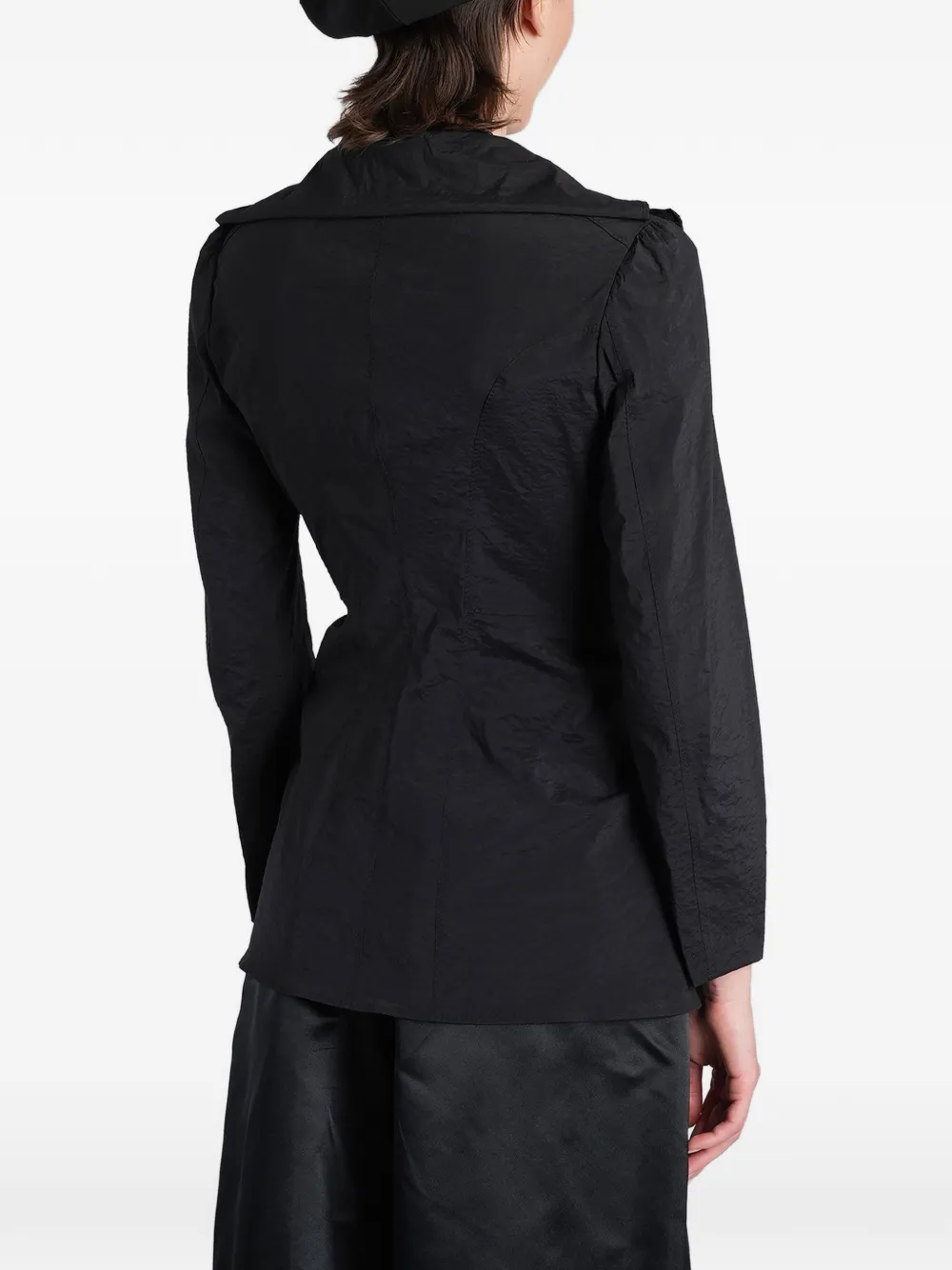 Junya Watanabe Uitgesneden blazer Zwart