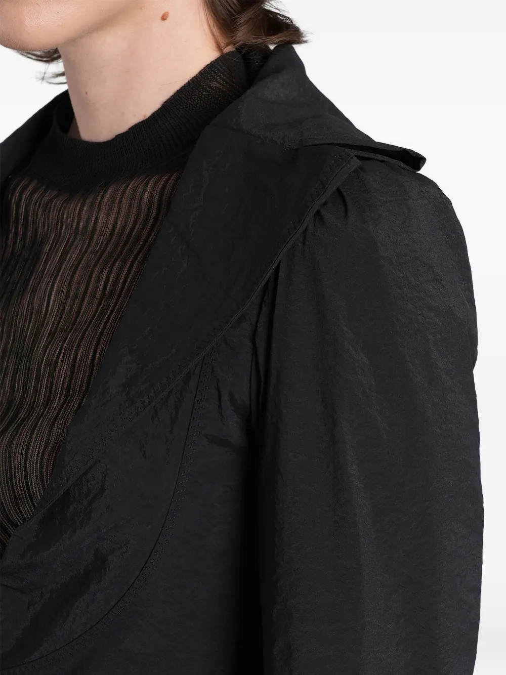 Junya Watanabe Uitgesneden blazer Zwart