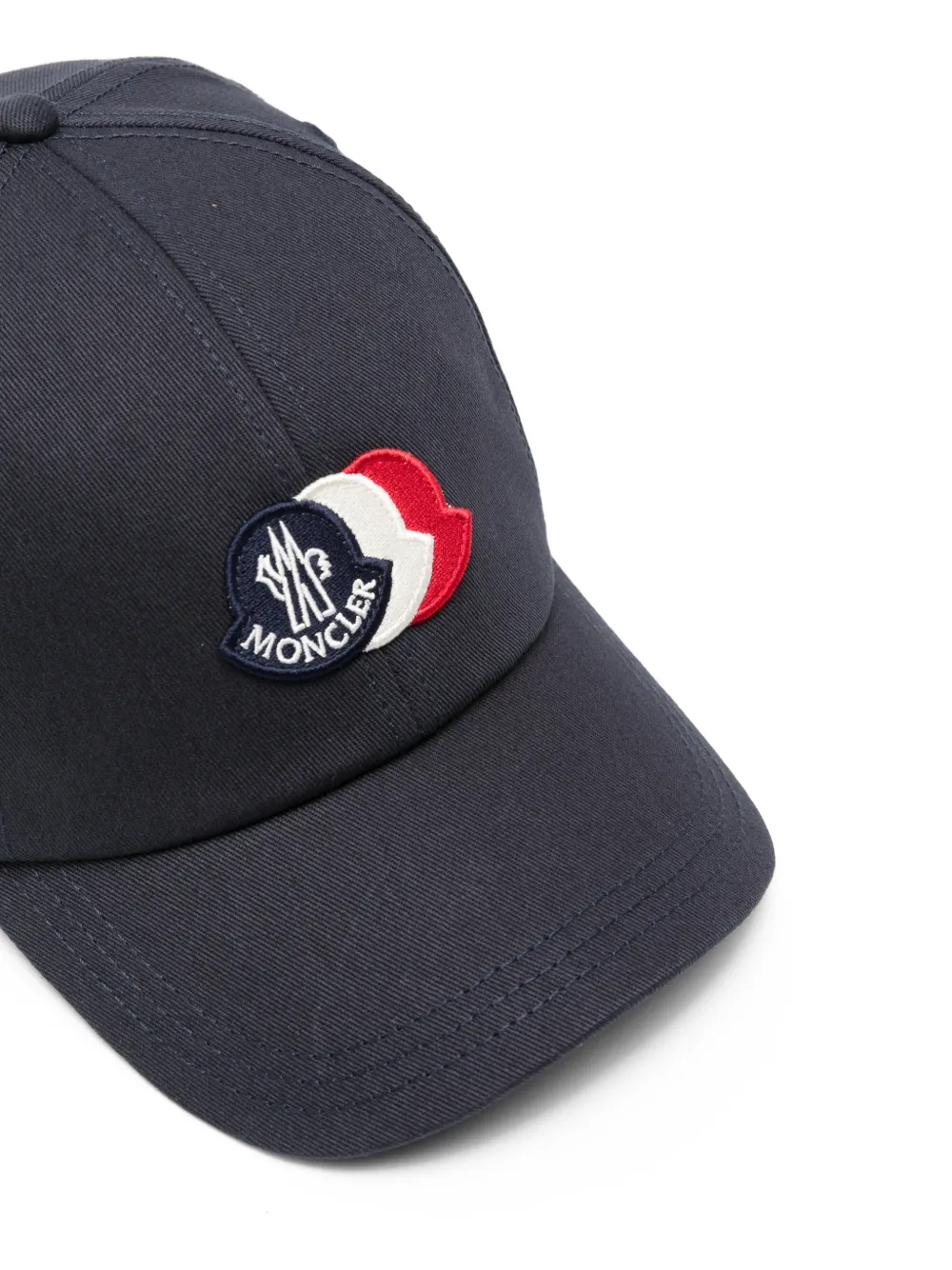  Moncler Logo-patch Cap - Blue 