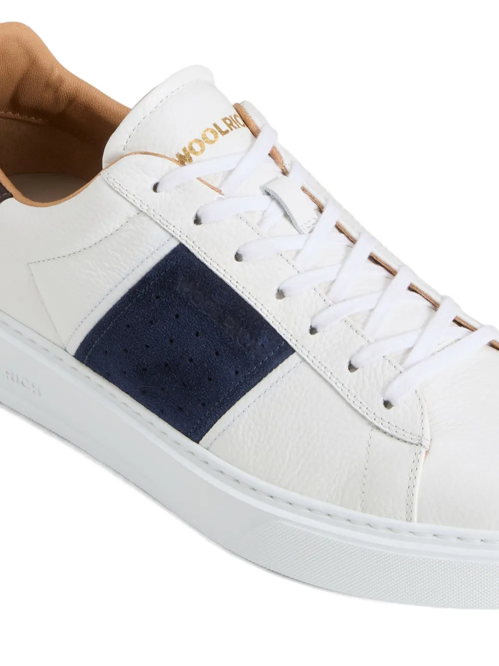 Woolrich Classic Band Court sneakers Wit