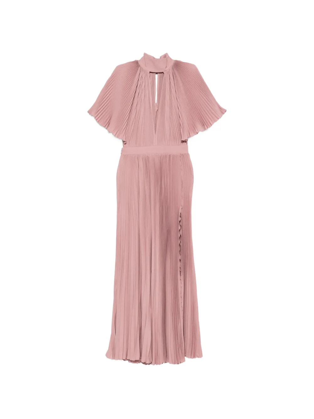 L'IDÉE Anais pleated midi dress - Rosa