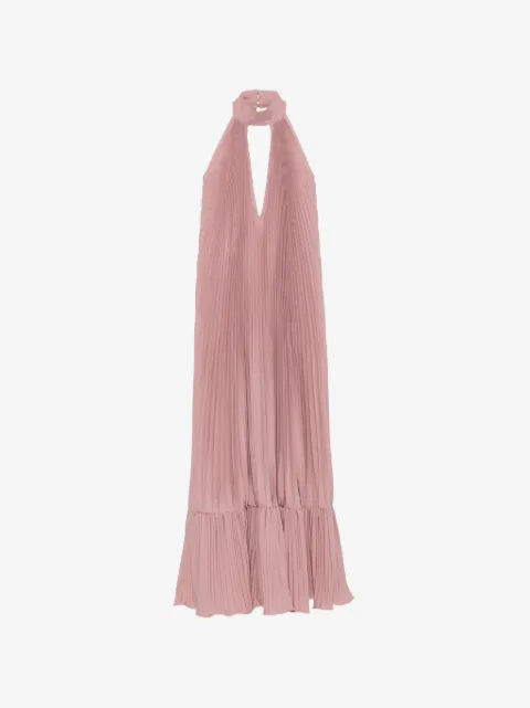 L'IDÉE Libertie pleated maxi dress