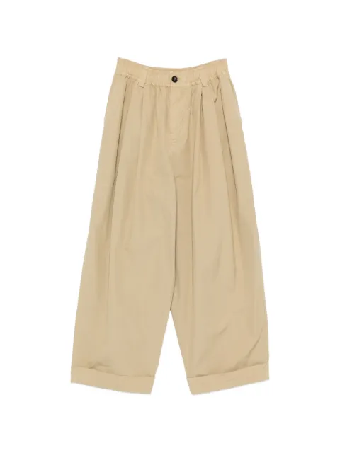 Marni pleated wide-leg trousers